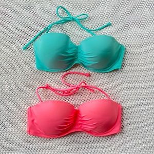 Victoria’s Secret Flirt Bandeau Swim Top Bundle